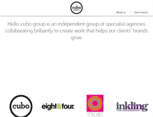 Tablet Screenshot of cubogroup.com